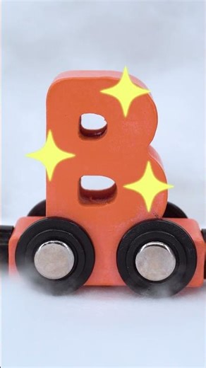 A B C! Follow along the alphabet train! #alphabet #littleangel #learning #funlearning #cartoons