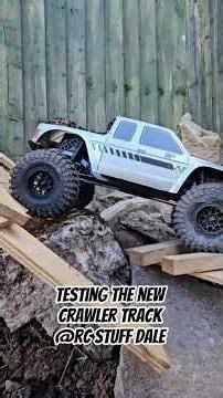 rc crawler track fun in the back garden with rc crawlers #rcfun #axial