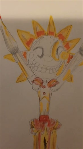 Sundrop drawing #art#fnaf#sundrop#sundropfnaf#fnaf2#fnafart#drawing#fyp#fypage#christmas#fnafdrawing