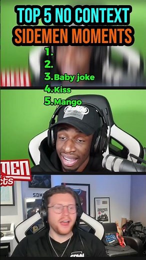Top 5 No Context Sidemen Moments ☠🤣 #sidemen