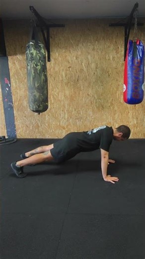 Flexiones con despegue de manos