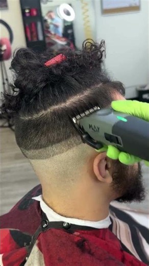 Step-by-Step high fade with Clippers Transformation Tutorial #fade #barber #lineup