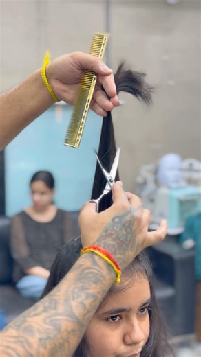 🐺Wolf Cut Transformation 😱🔥 #shorts #haircut #shorts #trending #hairstyle #reels #hair #viral