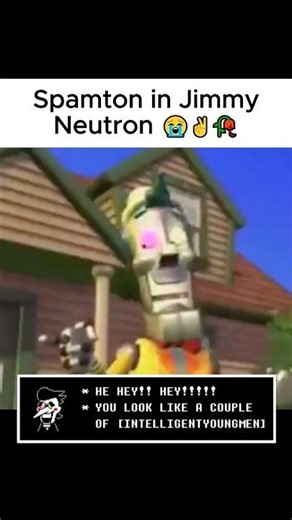 Spamton In Jimmy Neutron #deltarune #undertale #gaming