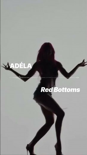 our pop girl of the week #ADELA is back with new single 'Red Bottoms' 👠