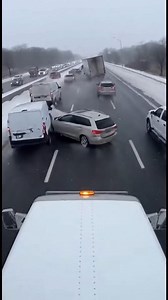 Black Ice Sends Unprepared Drivers Sliding Into Each Other La Crosse, Wisconsin — December 23, 2025 This video shows an active crash unfolding as several drivers without winter tires encounter black ice. One loss of control leads directly into another as cars slide straight into traffic ahead. The roadway fills with disabled vehicles positioned at sharp angles. This video is created using AI, and the story is for your entertainment. | Jack Willis