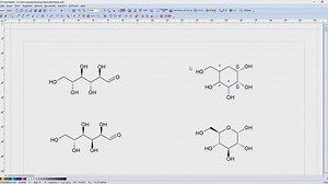 ChemSketch绘图教程-5.立体化学作图及标记