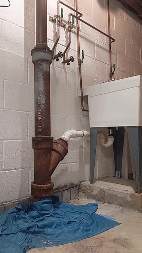 Replacing Cast Iron Sewer Stack with PVC - Step by Step Guide