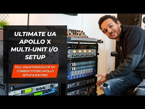 Universal Audio Apollo Multiple Unit Set Up | Routing | Console | ADAT | Clocking and Monitoring