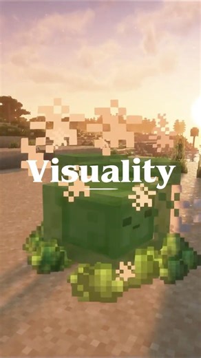 MOD SHOWCASE - Visuality #minecraft #minecraftmods #visuality #moddedminecraft