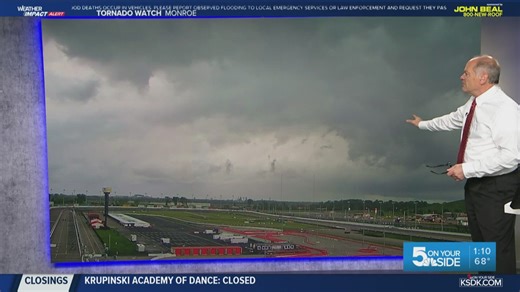 Tornado warning issued for St. Louis, numerous surrounding counties | LIVE UPDATES
