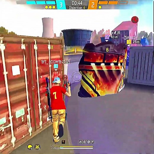 Cs Rank 1 Vs 4 🗿 Clutch 🎯🔥 #foryou #shorts #freefire