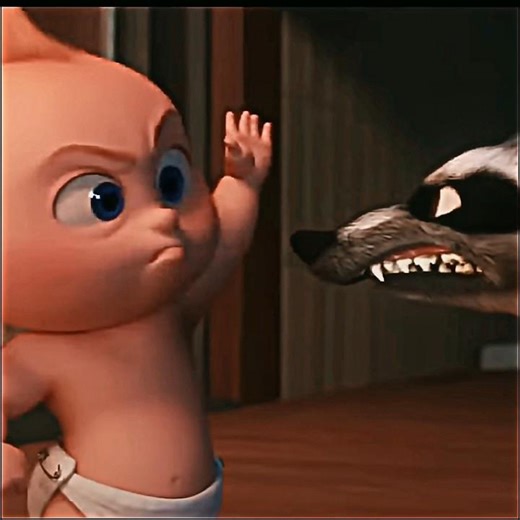 JACK-JACK’S CRAZY FIGHT SCENE 💥 | INCREDIBLES 2 FUNNY BABY MOMENT | #SHORTS #PIXAR