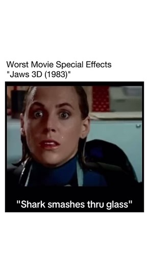 Best Memes on Instagram: "🎥 Did you know? In Jaws 3-D, the mechanical sharks malfunctioned constantly, especially during the 3D underwater shots. The frequent breakdowns caused major delays and forced the filmmakers to rely more on suggestive camera angles and editing instead of showing the shark head-on — a big reason the effects look different from the original Jaws."