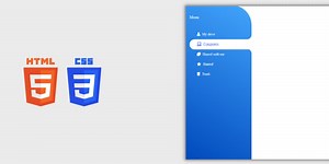Day 4/30 : Side Navigation Bar using HTML and CSS