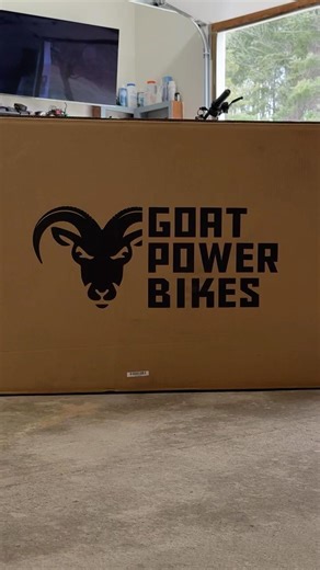 The King Goat Unboxing! #goatpowerbikes #ebike