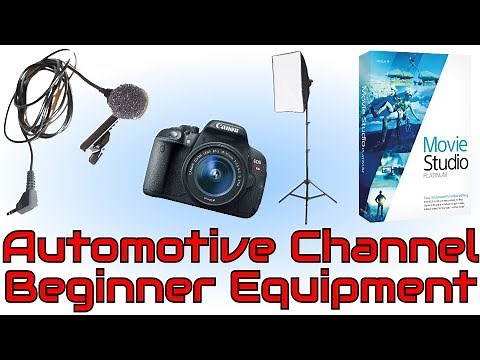 How to Start Your Automotive YouTube Channel With The Right Gear! • Cars Simplified
