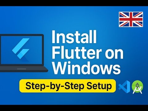 How to Install Flutter on Windows 💻 | Complete Setup in 10 Minutes | Android Studio + VS Code