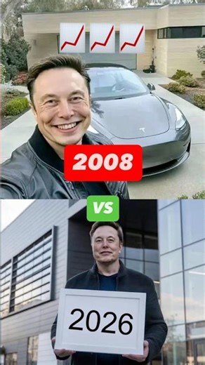 Tesla 2008 vs 2026 😮‍💨📈🤯 #viralvideo