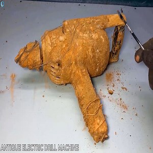 1.6M views · 27K reactions | Antique Rusty Electric Corded Power Drill Machine Restoration #restoration #restorationvideos #restore #diy #PerfectRestoration #asmr #asmrrestoration | Mouse Trap TV | Facebook