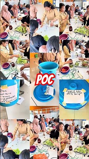 Pemanfaatan limbah sayur dan buah menjadi POC (pupuk organik cair) #atphsmkn1sigi #smkn1sigi