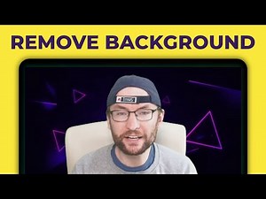 How To Remove Your Camera Background - Three Methods (Green Screen Optional)