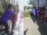 Fed up store clerk slaps shoplifter silly after she harasses him