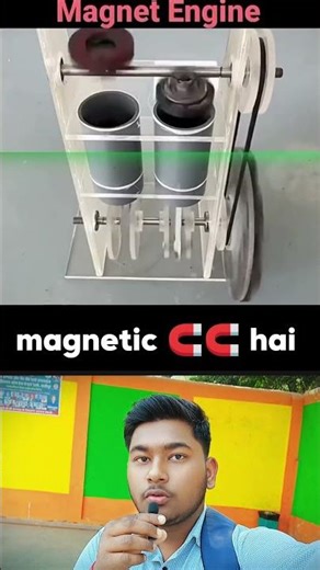 Magnetic Engine 🔥 Innovation ya Illusion? 🤯 Free Energy Truth!#viralvideo #sciencefacts #physics
