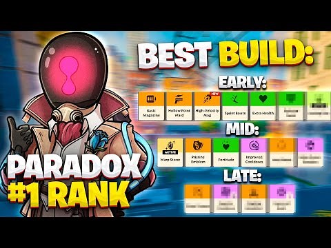 RANK-1 PARADOX SHOW BEST IMMORTAL BUILD IN HIGH MMR! DEADLOCK PARADOX GUIDE & GAMEPLAY
