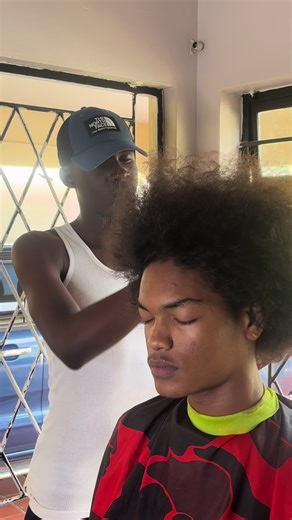 Getting a Fresh Cut at the Barbershop