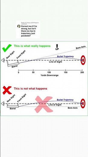 The Physics of Bullet Trajectory Explained: Why Bullets Rise in Flight#ballistics