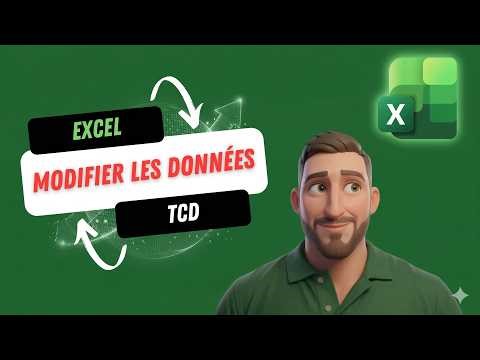 Modifier les données d’un TCD Excel (facile et rapide)