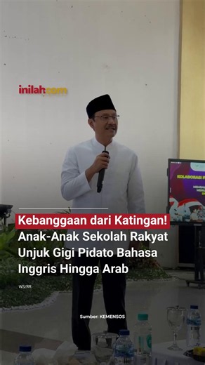 Menjelang 1 Tahun Berjalan, Mensos Gus Ipul Puji Perkembangan Siswa Sekolah Rakyat di Katingan! Program Sekolah Rakyat terus membuktikan dampak nyatanya dalam memutus rantai kemiskinan ekstrem. Saat meninjau Sekolah Rakyat Terintegrasi (SRT) 23 Katingan, Kalimantan Tengah (23/5), Menteri Sosial Saifullah Yusuf (Gus Ipul) mengaku bangga dengan perkembangan mental dan fisik para siswa yang kini jauh lebih percaya diri, disiplin, dan mahir menggunakan Learning Management System (LMS). Gus Ipul mene