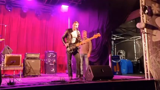 Our own Bob Young or Gordon Ramsay ? Olle Östergård on harmonica in Rolling Home at Hasslöfestivalen | Big Fat Mama Status Quo Tribute