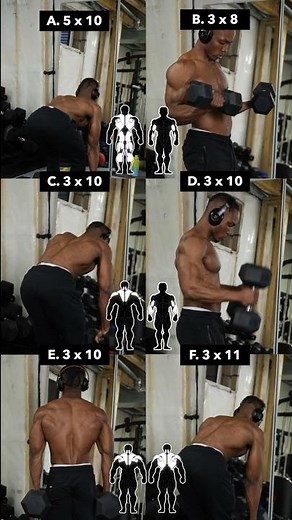 Train Your Back & Biceps With Dumbbells Only! (No Bench Needed)