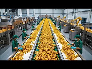 Inside a Modern Turmeric Factory: From Fresh Harvest to Premium Powder (Full Process)