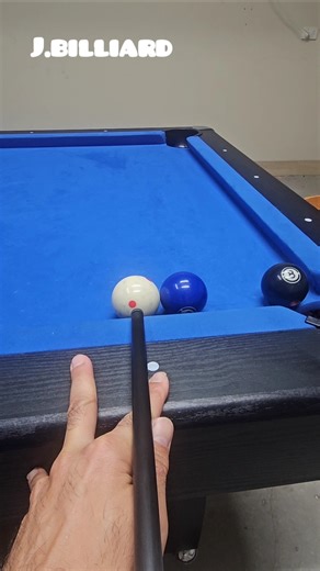 How to Play a Blocked Path in Pool #8ballpool #jbilliard #trickshots #billiards