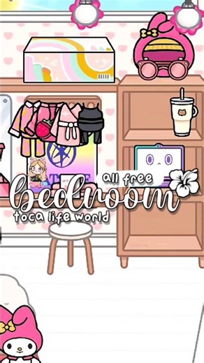 Toca Boca FREE bedroom design idea | FREE TO COPY