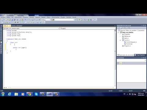 Clase Random en C# (Ejemplo con dado sencillo)