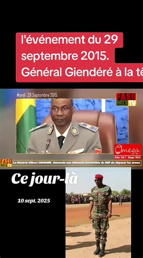 Ce jour-là – 10 sept. 2025 : le général du Faso (séquence historique)