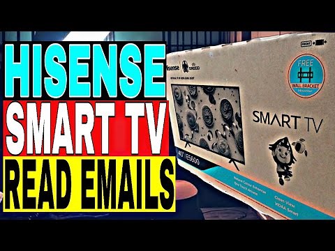How to read EMAILS on smart TV Hisense 40 inches full HD smart tv 40E5600