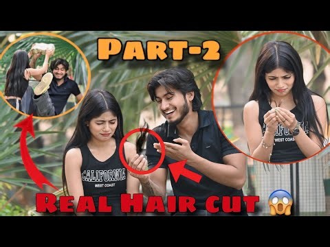 Real Hair cut Prank on priya 😱 | Prank Gone wrong 😑 (PART 2)