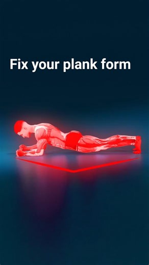 How to Do a Perfect Plank | Proper Form for Beginners #shorts