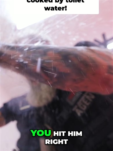 Epic Toilet Water Fight & Police Baton Chase! | police