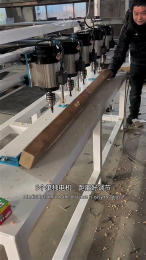 🔧Vertical Boring Machine for Precise Wood Drilling #WoodworkingMachine #BoringMachine #CarpentryTool