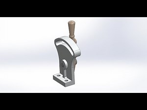 control handle assembly SOLIDWORKS