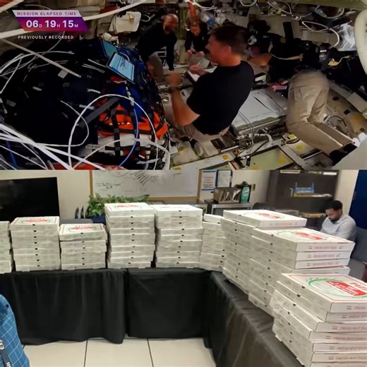 🚨 NOW: As Artemis II reaches its final hours in space, @NASAAdmin Jared Isaacman PERSONALLY bought HUNDREDS of pizzas for the Mission Control teamIsaacman REFUSES to use tax dollars to support his role as administrator—even declining to use government jets for official travelHe pays his own way, and donates his salary to Space Camp for kids.There’s NEVER been an administrator who cares more about the mission than Administrator @rookisaacman. 📸 @spaceguy87