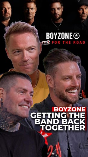 Virgin Radio UK on Instagram: "Ronan Keating, Keith Duffy and Shane Lynch tell the Chris Evans Breakfast Show about reuniting for TWO nights at the Emirates next year ✨"