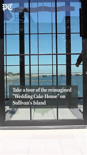🔗: https://trib.al/submIpw Take a look inside the reimagined "Wedding Cake House" on Sullivan's Island. (🎥 by Henry Taylor / The Post and Courier) | The Post and Courier