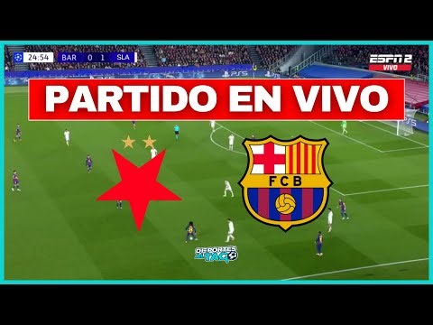 ⚽ GRAN TRIUNFO del BARCELONA 4-2 contra SLAVIA PRAGA y sueña en la CHAMPIONS LEAGUE